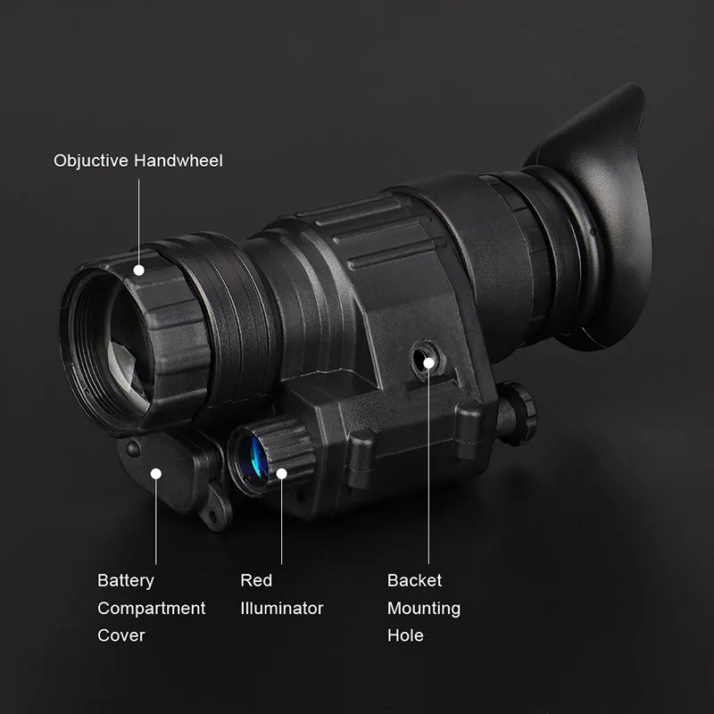 Бинокль ночного видения монокулярное устройство PVS 14 очки цифровой ИК охотничий