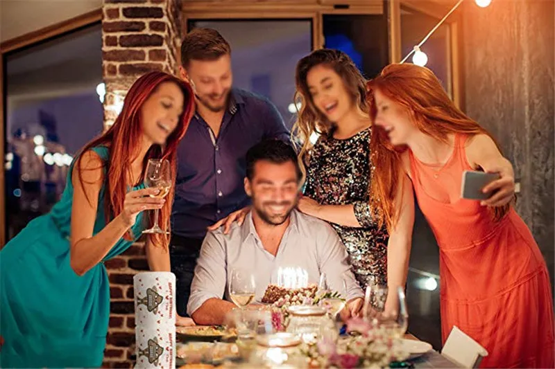 Новинка туалетная бумага с днем рождения новая Коллекционная веселый подарок на