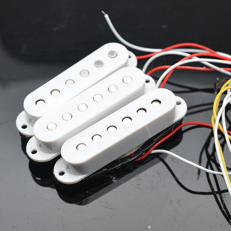 elektrische gitarre pickup kabelbaum prewired 5 weg schalter 2t1v sss pickup für st elektrische gitarre schwarz weiß free global shipping