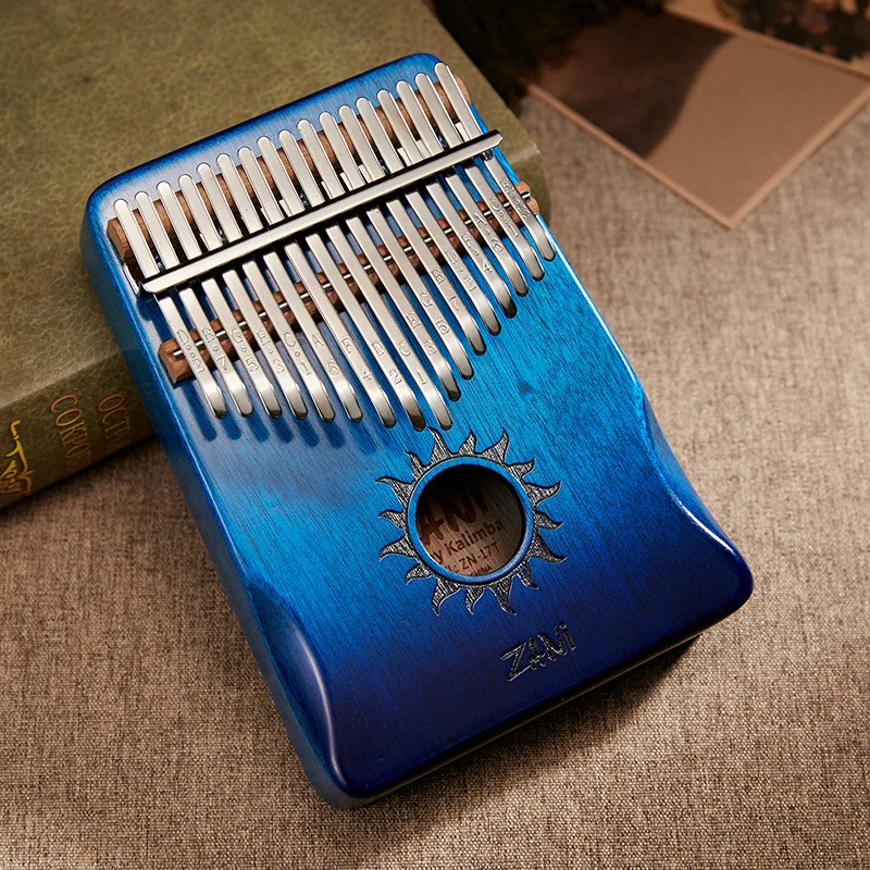 Большой палец пианино 17 тонов калимба kalimba Акация 21 нот пальцевое с двумя