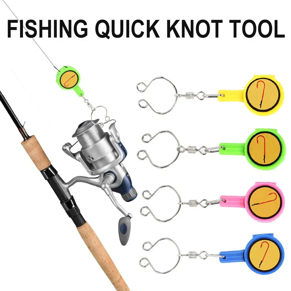 

Safety Portable Outdoor Fishing Device Fishing Quick Knot Tool Fast Tie Knotter Portable Outdoor Rivers Lakes Supplies