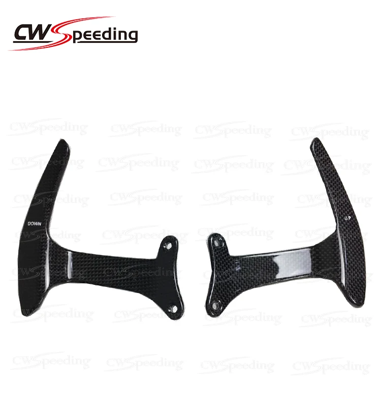 Переключатели скоростей на руле из настоящего углеродного волокна для