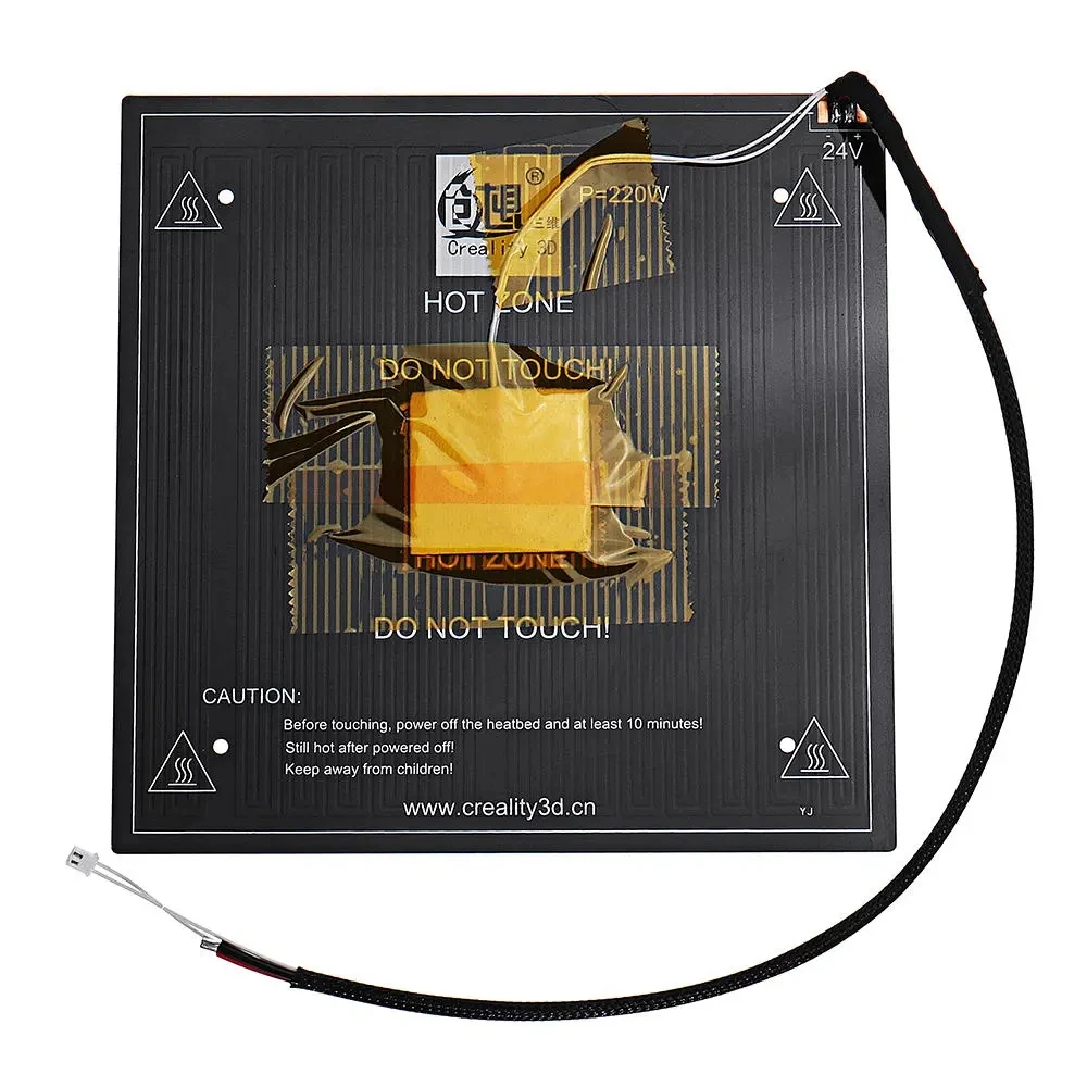 Quente de Alumínio Peças da Impressora Kit para Ender-3 Creality 220w 235*235*3mm Mk3 Cama Aquecida Pro Ender-5 3d Ender-3 v2 24v
