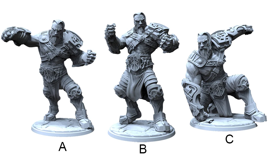 

1/24 Resin Model Warrior Figure Unpainted Unassembled RW-054