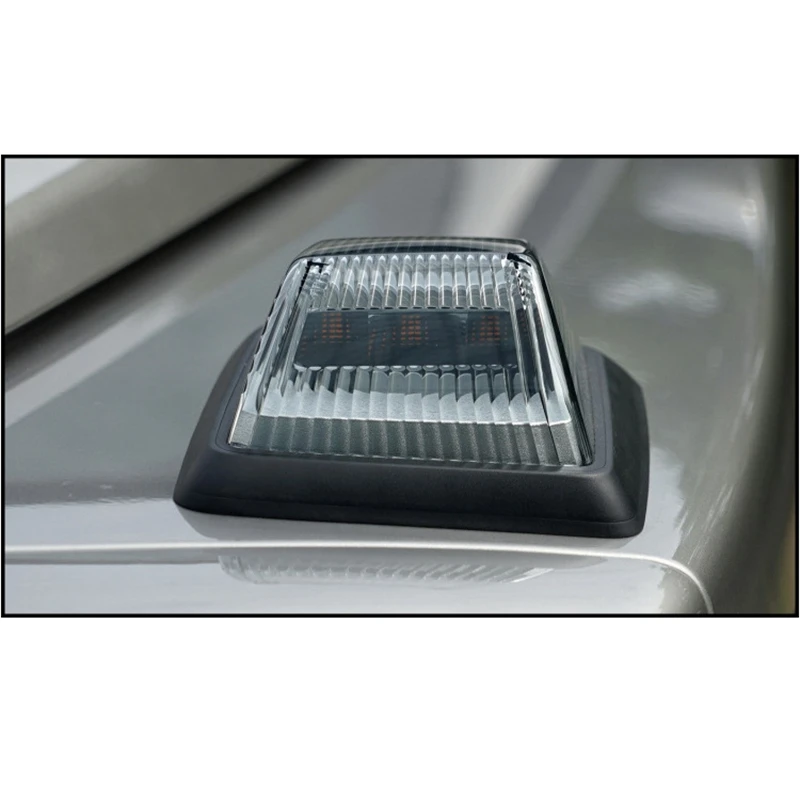 

DHBH-2Pcs Car Turn Signal Corner Lamp Lenses Cover for Mercedes Benz G CLASS W463 G500 G550 G55 A4638260057