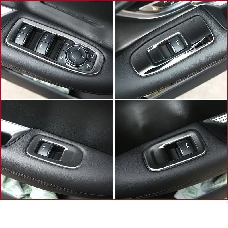 Задние панели для ножной педали автомобильные модифицированные Хромированные