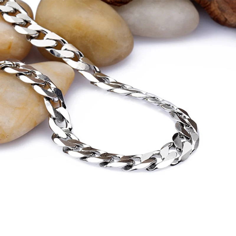 Ожерелье мужское длинное из нержавеющей стали в стиле хип хоп|Цепочки| |
