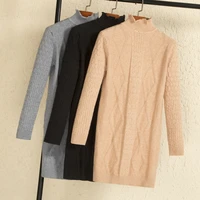 basic ladies style cropped long sleeve top woman jumper outerwear 2022 clothing blouses womens sweater pullover knitted clothes