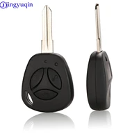 jingyuqin 10ps 3b remote car key shell styling for lada uncut auto blank remote key case cover fob priora kalina