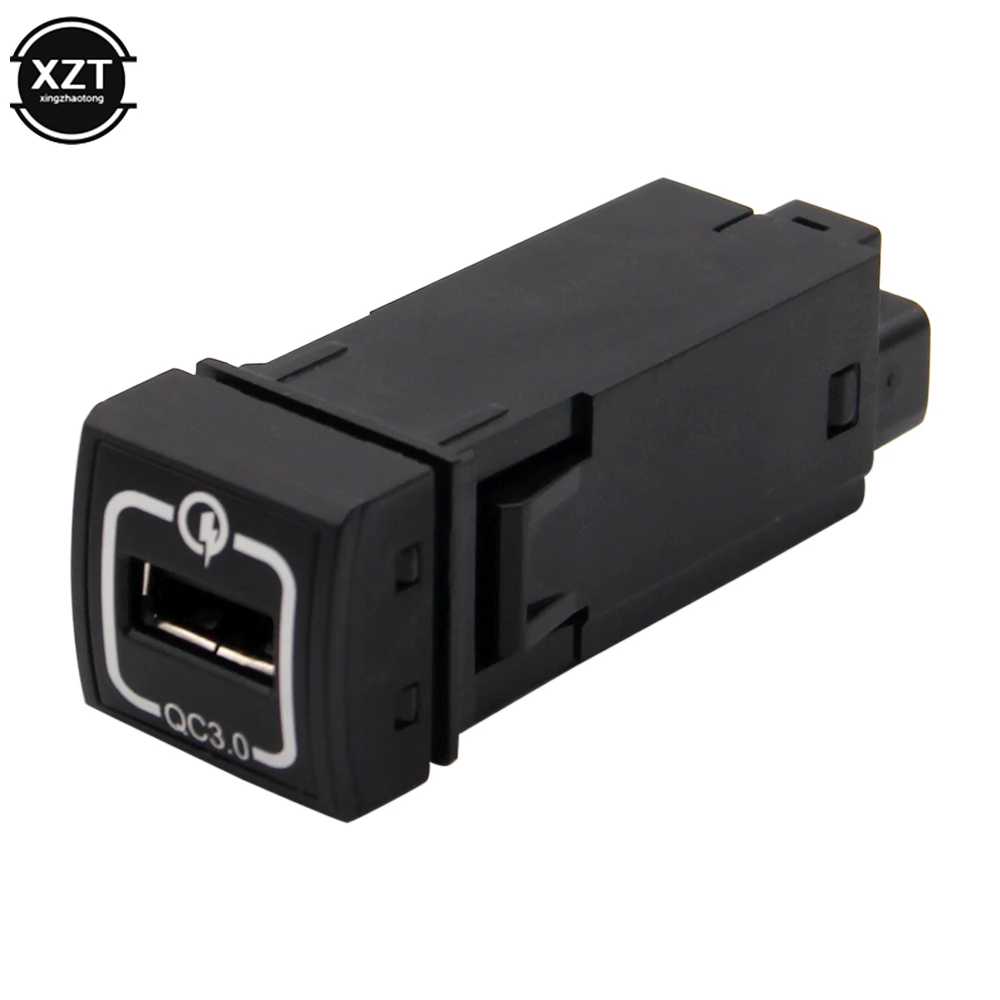QC 3.0 Car USB Quick Charger Power Connector Fast Charging Phone Adapter For Toyota Corolla 2019 | Автомобили и мотоциклы