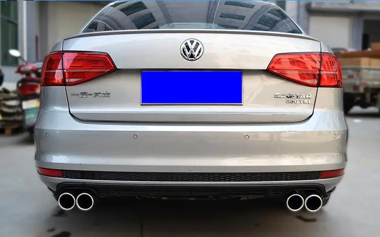 Для Volkswagen jetta (Фольксваген Джетта заднего бампера Диффузор спойлер 2016-2018 для sagitar