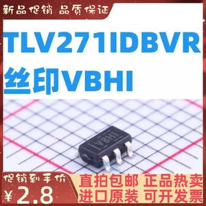 Free shipping TLV271IDBVR TI SOT23 VBHI VBH1 TLV271 10PCS