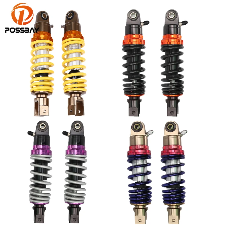 Универсальный 235 мм амортизатор задней подвески мотоцикла POSSBAY регулируемый для