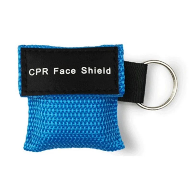 1 шт. CPR маски cpr щитки для лица рот в рот дыхательная маска обучение aed для наружного кемпинга Пешие прогулки безопасность и выживание