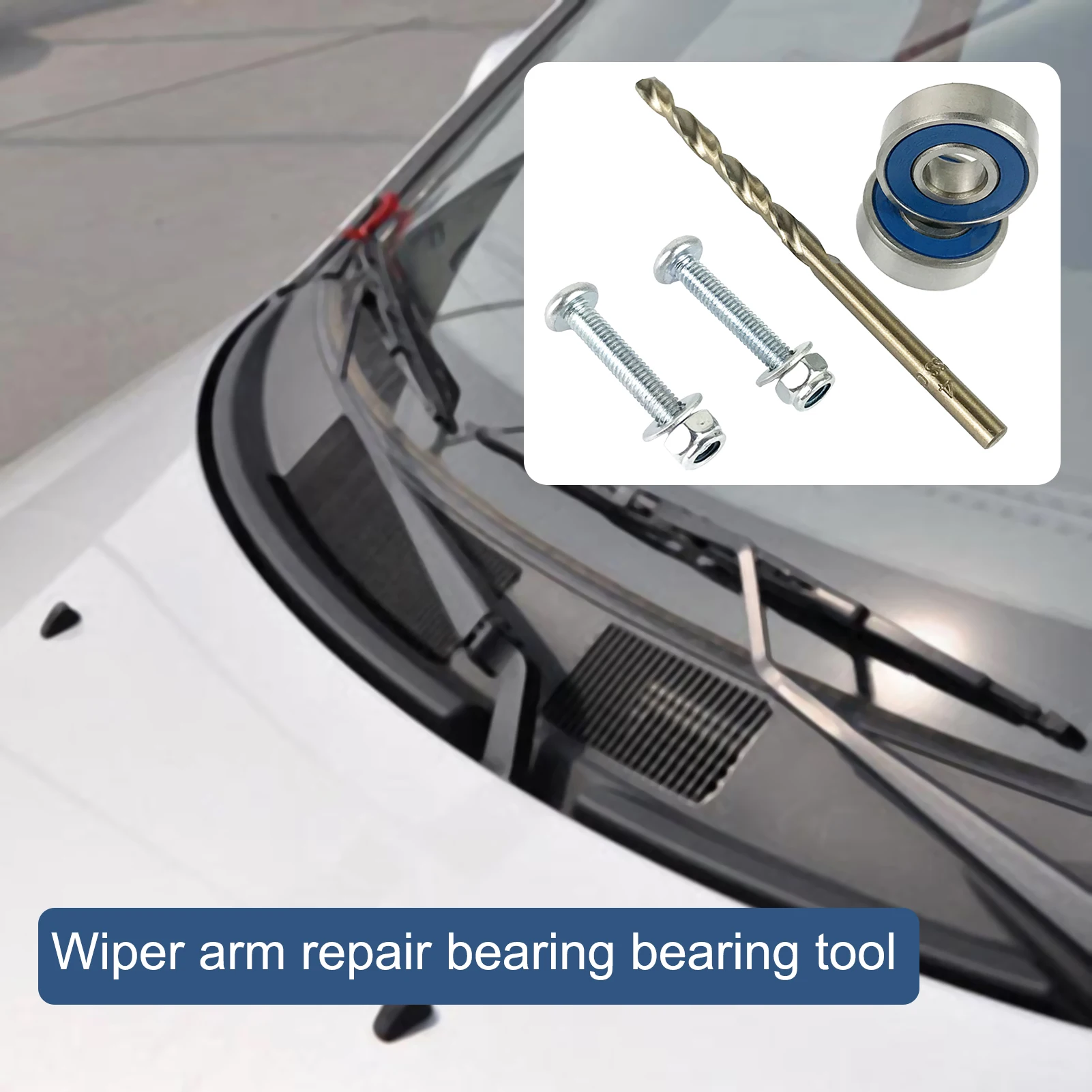 Прочный рычаг стеклоочистителя лобового стекла автомобиля ремонтный набор