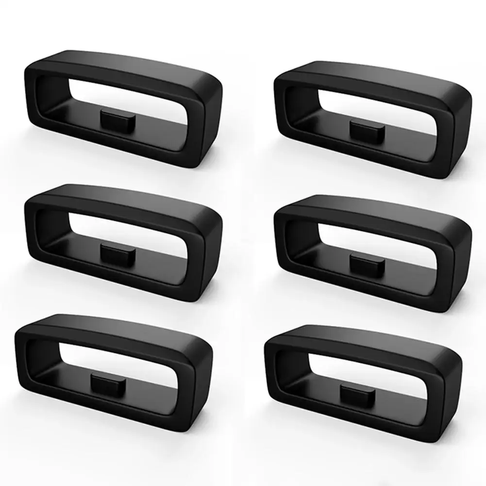 Подходит для 22 мм широкий ремешок Смарт Анти-потеря ремень Кронштейн черный