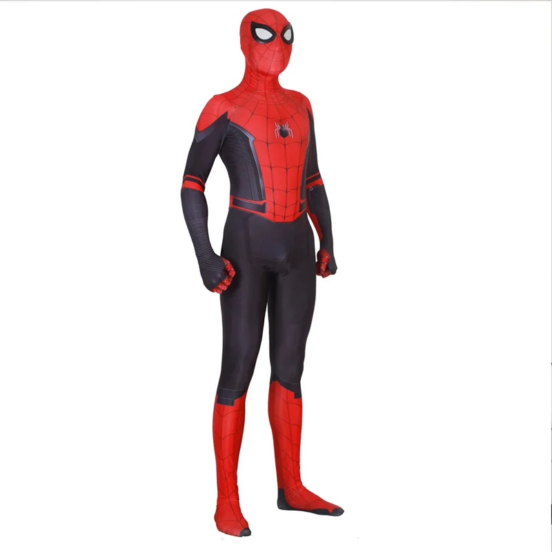 Spiderman suit 2 Новинка; костюм Железного Человека-паука; костюм Человека-паука для выпускного вечера; 3D спандекс; костюм зентай; костюм супергероя Marvel; колготки; наряд для вечеринки - Цвет: Spiderman suit 2