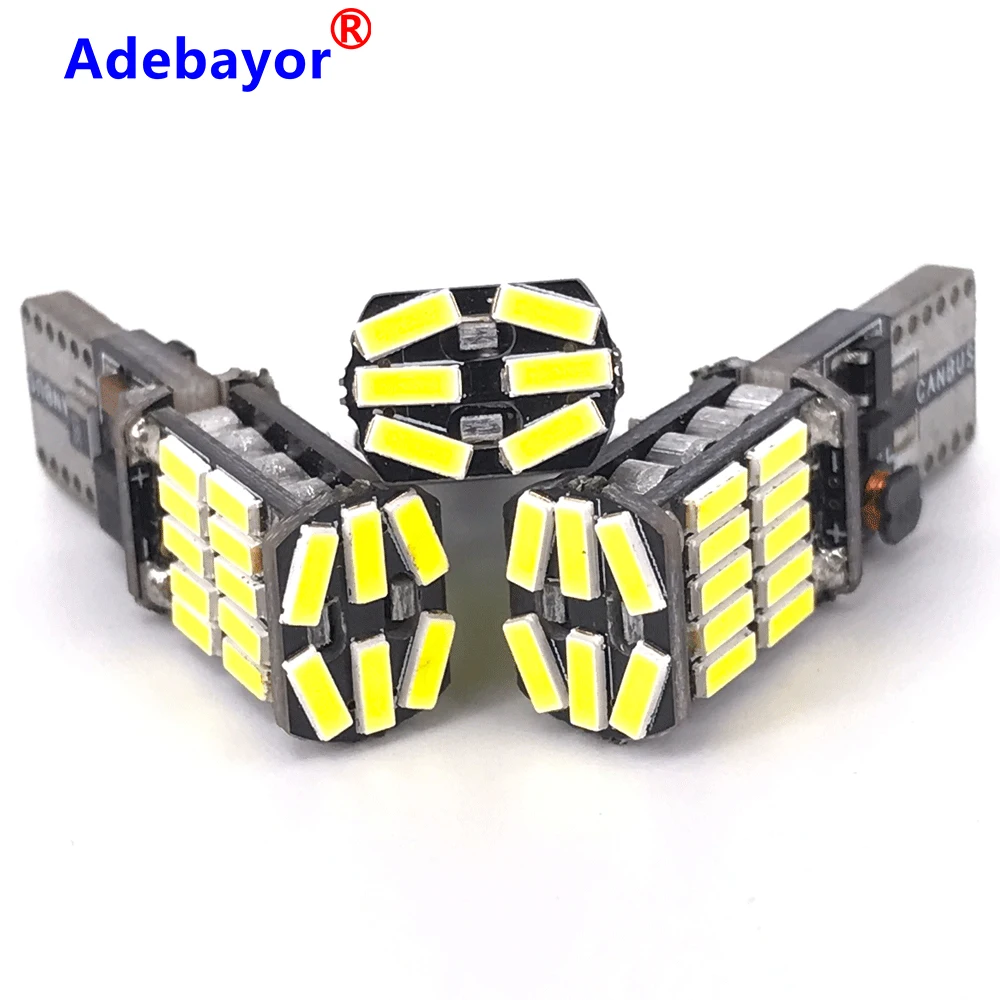 1000 шт. T10 w5w canbus 4014 26 SMD Интерьер автомобиля светильник 194 501 светодиодная приборная