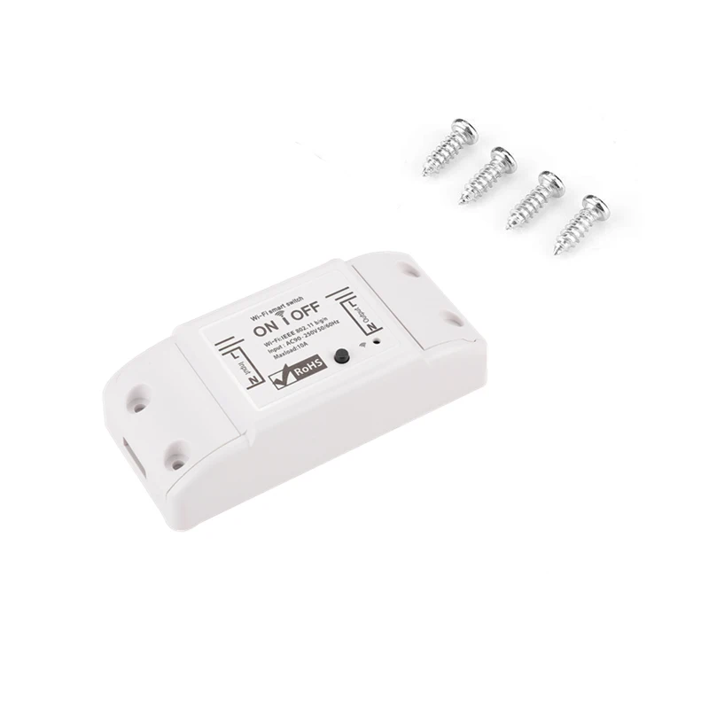 

Voice DIY WiFi Smart Light Switch tuya/Smart Life APP Wireless Remote Switch Remote Control Work With Alexa Google Home