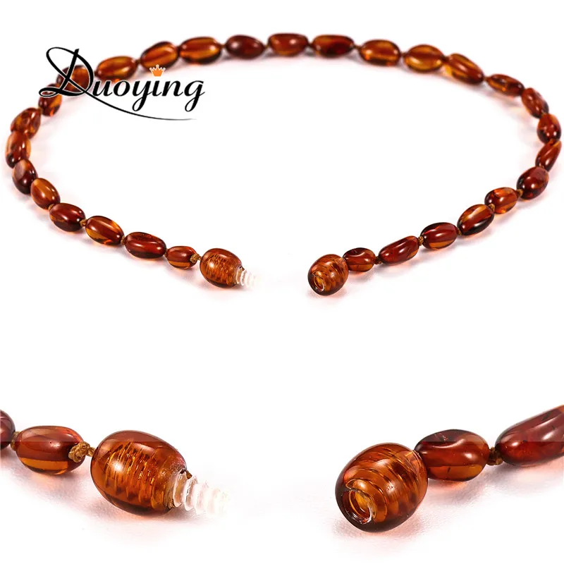 DUOYING Bean Ambar камни 3 цвета драгоценный ребенок мама подарок сертификат подлинность