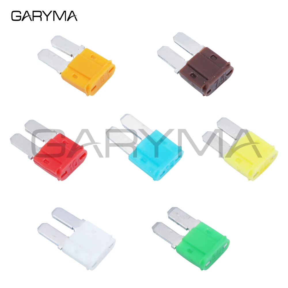 10 шт. Автомобильные предохранители Micro M2 с длинным лезвием 5 А а 15 20 25 30 А|Перемычки|