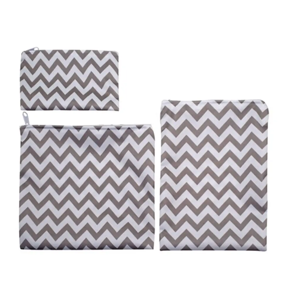 Многоразовая сумка для закусок 3 шт. водонепроницаемая бутербродов школы