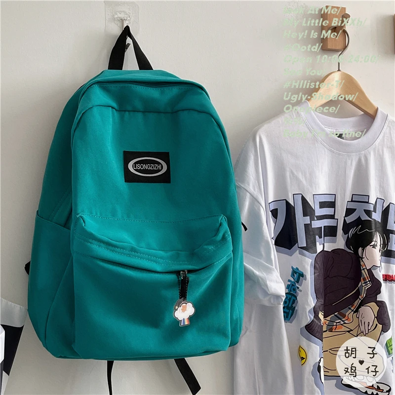 

Школьный ранец BB2289 для старшеклассниц, женский рюкзак большой вместимости в Корейском стиле Harajuku ulzzang, студенческий рюкзак для девушек