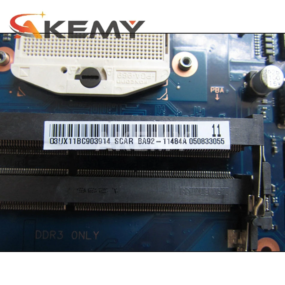 

AKemy Laptop motherboard for Samsung NP300E5C PC Mainboard BA92-11483A BA41-02097A HM70 full tesed DDR3