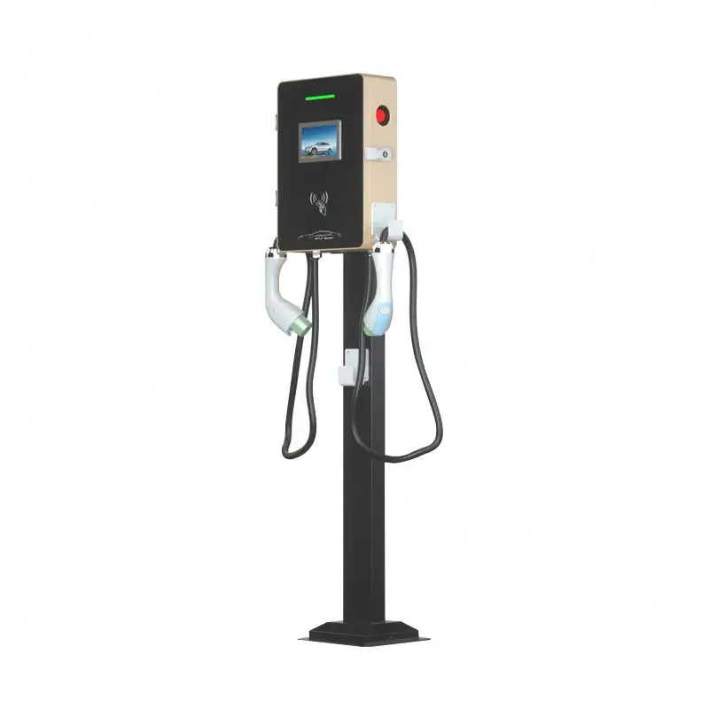 

EV Charger 14KW Type 2 Charging Point Manufacturers Charging Station for 2 Electric Cars Double Charging Pile