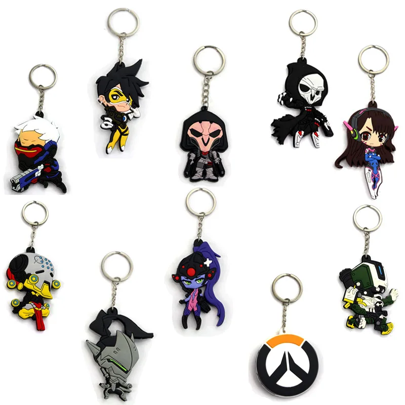 Брелоки с подвеской в виде героев игры|Брелоки| |
