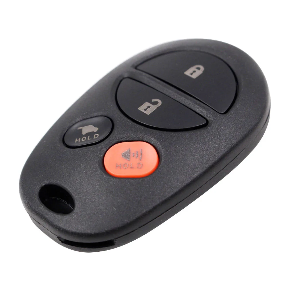 Keyecu 4 кнопки дистанционный ключ брелок от машины 433 МГц для Toyota Camry ACV40 и GSV40 2006 2011