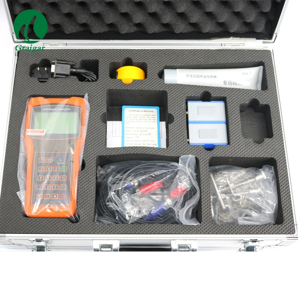 

TUF-2000H Handheld Ultrasonic Flowmeter Non-contact Measurement