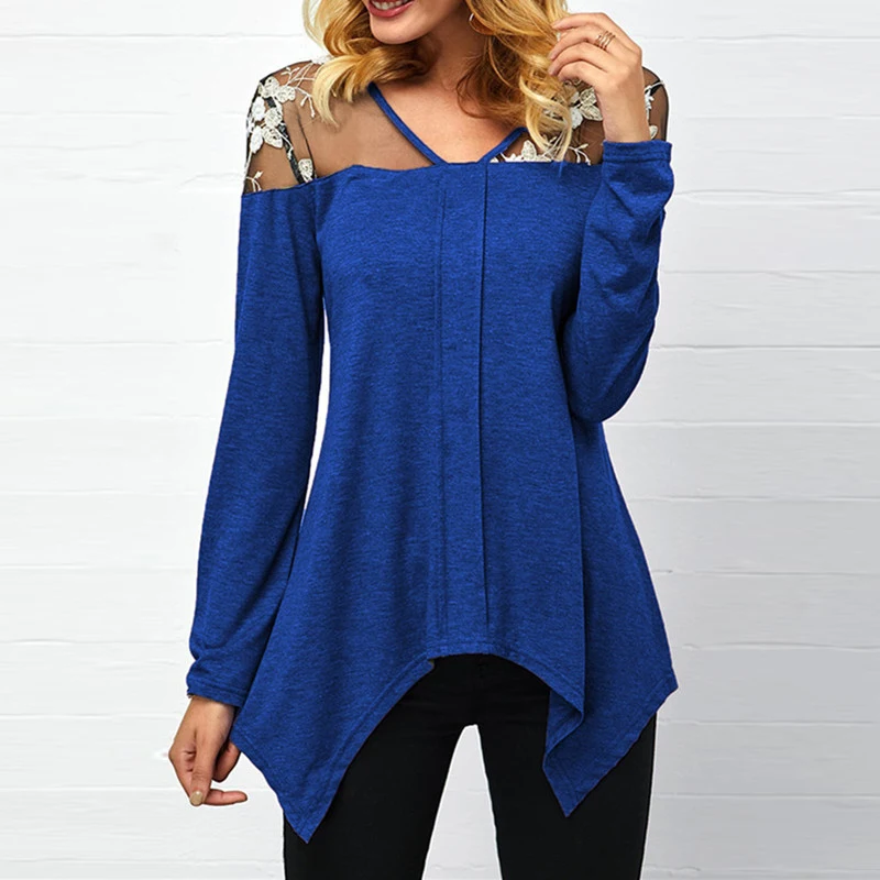 Blusas mujer de moda новинка 2020 Повседневная Блузка с длинным рукавом женская элегантная