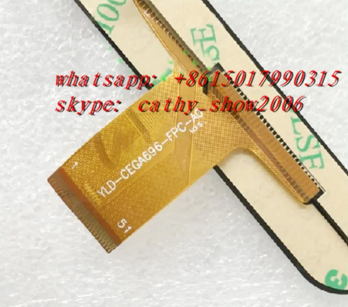 YLD CEGA696 FPC A0 10 1 дюймов 51 булавки новый черный сенсорный экран Экран Панель планшета