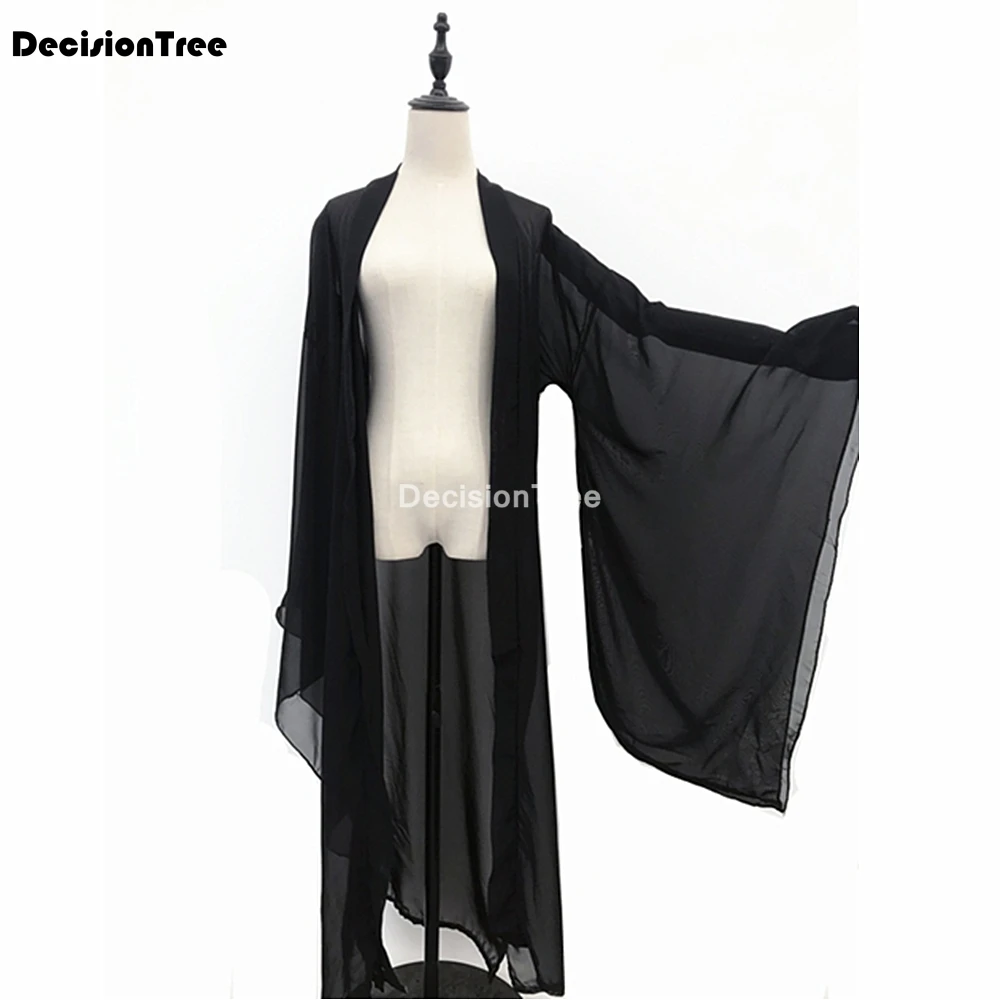 2021 hanfu пальто черного и красного цвета в стиле ханьфу кардиган женский костюм