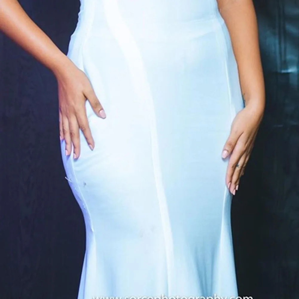 

elegant long white dress goddess bodycon v neck ruffle female 2021 dinner evening plus size summer women party dress maxi