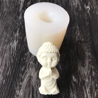 3d buddha statue silicone mold candle mold home decoration