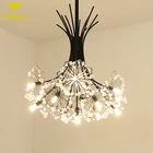  1 год гарантии  подвесной светильник для кухонного островка G4, лампочки 39 Вт для столовой, подвесные светильники 110-220 В