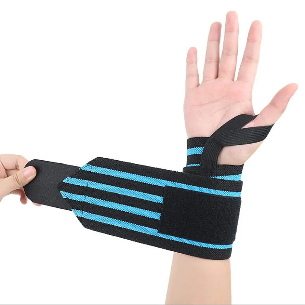 Удобные мужские и женские подбитые наручные обертывания подтяжки веса