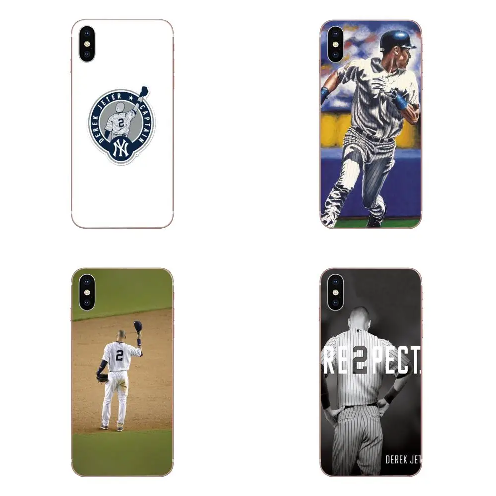 Силиконовый чехол-сумка Derek Jeter Re2pect для Huawei NOVA 2 V20 Y3II Y5 Y5II Y6 Y6II Y7 Y9 G8 G9 GR3 GR5 GX8 Prime 2018 - Фото №1