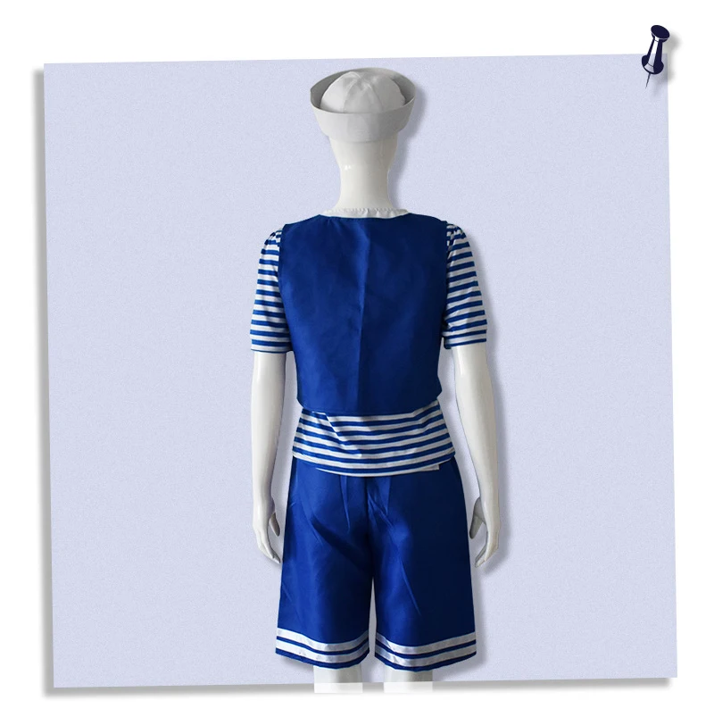 Странные вещи 3 Робин косплей костюм моряка для девочек школьная форма взрослых
