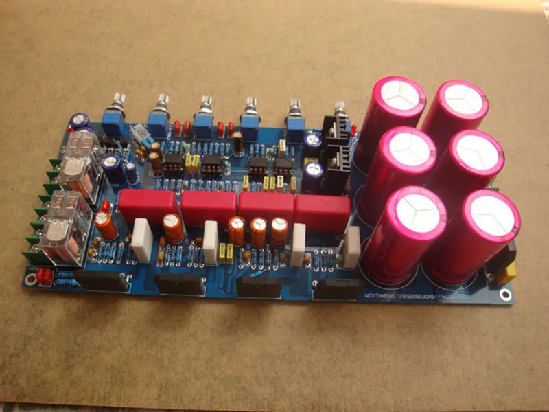 

New 2.1channel AC dual 20V-28V 68W * 2 (left and right channels) + 120W subwoofer LM3886 power amplifier board