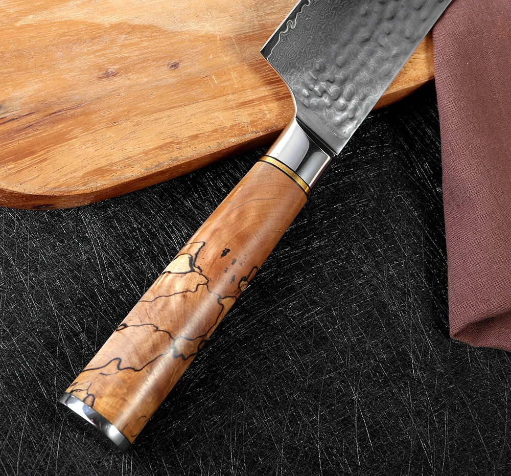 XITUO 8 дюймов нож шеф повара 67 слой Дамасская сталь sharp для Разделки мяса гьюто