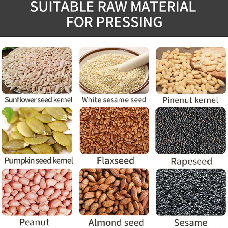 Масляный Пресс нового типа для холодного и горячего прессования арахисового