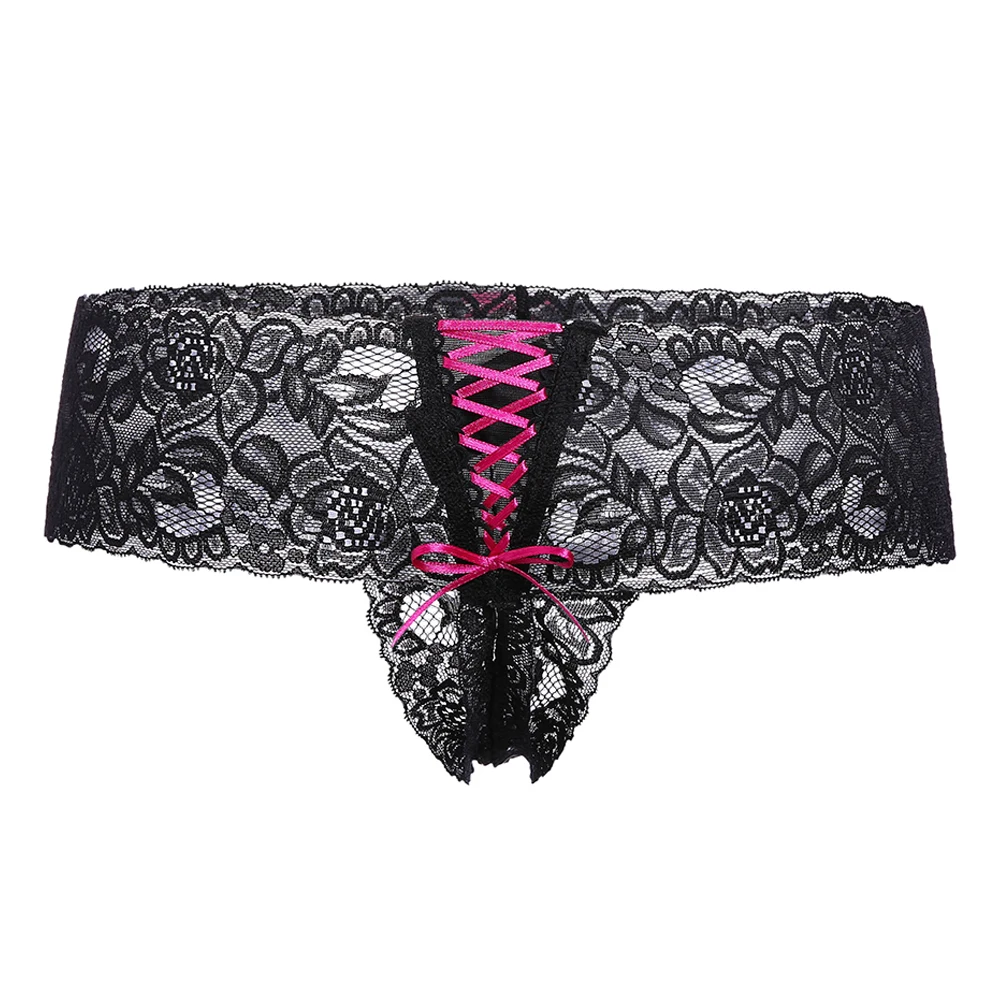 Сексуальное нижнее белье женские кружевные трусики эротические прозрачные