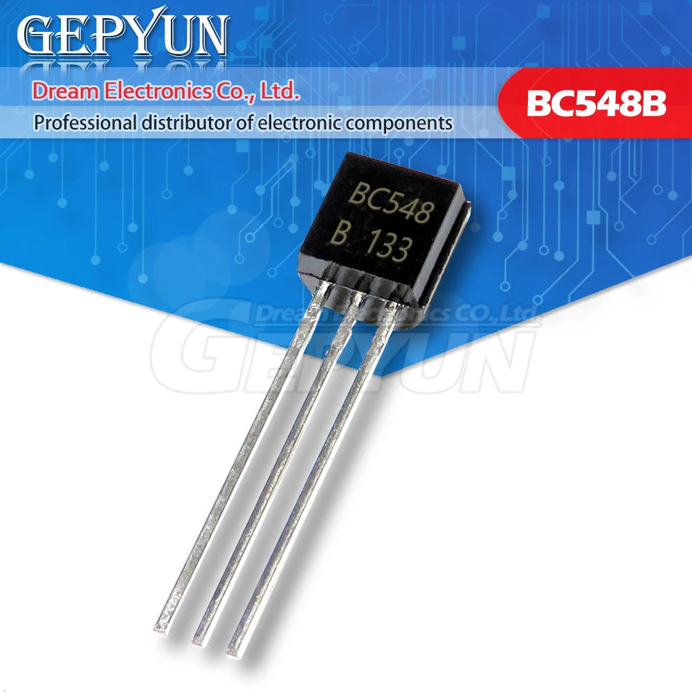 

100 шт. BC548B TO-92 BC548 TO92 548B Новый триодный транзистор