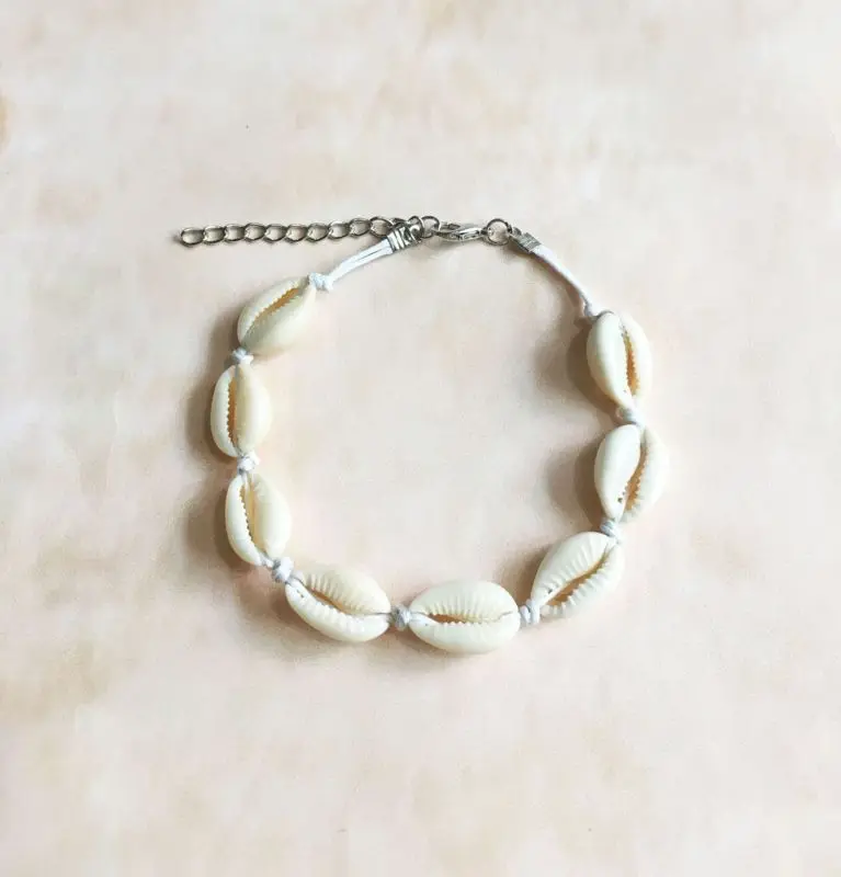 Shell White Rope Модный богемский многослойный браслет на ногу с черепахой, черепахой, ракушкой, сердечком, цепочкой для пляжа, босоножек, сандалий, браслет на ногу, ювелирные изделия, аксессуары - Окраска металла: Shell White Rope