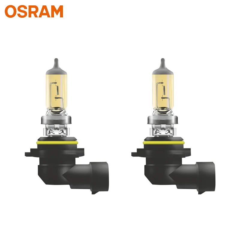 OSRAM HB4 9006 желтый 9006FBR галогенный противотуманный фонарь 12V 51W Автомобильная оригинальная фара 2600K свет+ 60% ярче подлинные лампы, пара