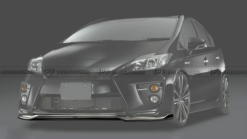 Для Toyota Prius ZVW30 G SBLS Тип FRP Неокрашенный передний бампер для губ разветвитель под