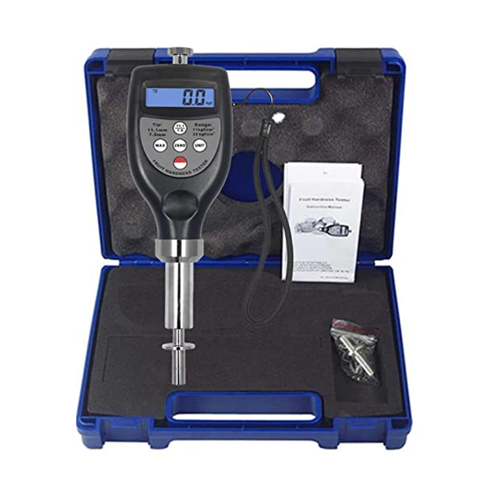 Цифровой тестер твердости фруктов склерометр глубины нажатия 10 мм для киви